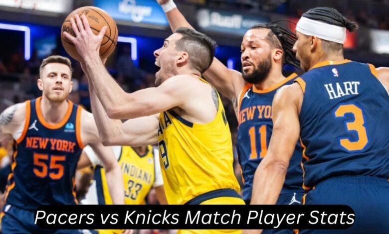 knicks vs pacers match player stats