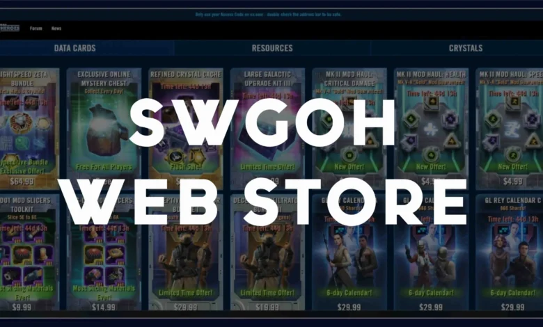 swgoh webstore