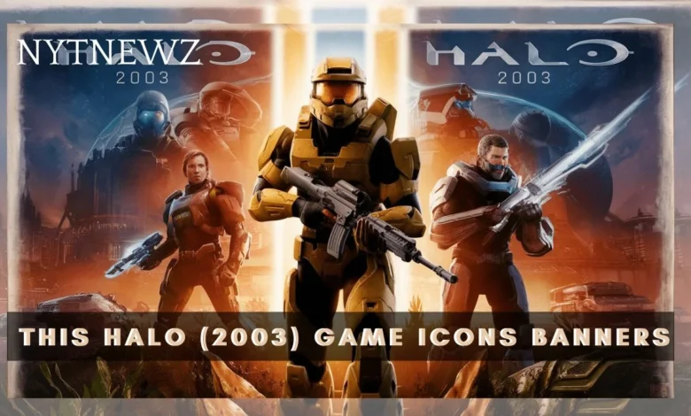 halo (2003) game icons banners