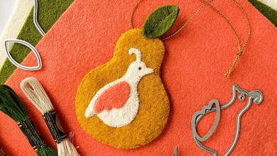 12 Days of Christmas Felt Ornaments​