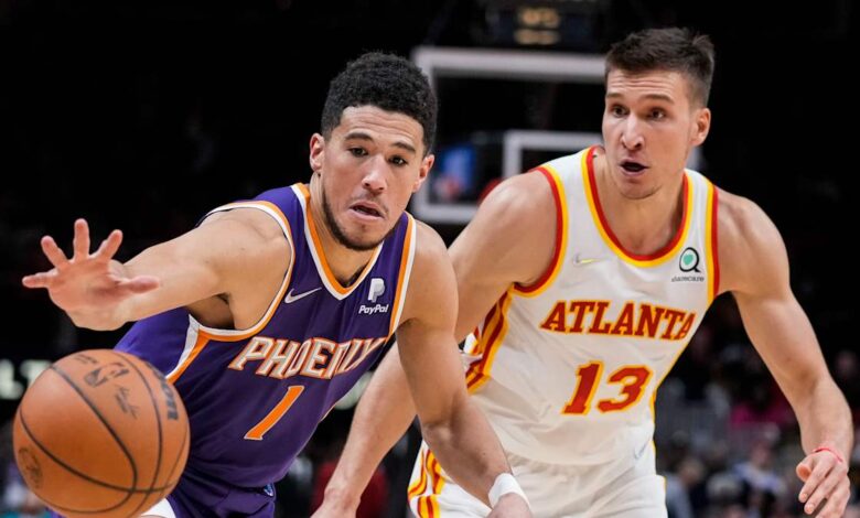 atlanta hawks vs phoenix suns match player stats​